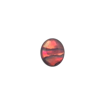 10x8mm Red Abalone Cabochon