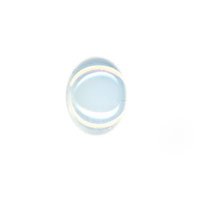 10x8mm White Opal Cabochon