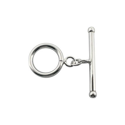 12mm Toggle w/25mm Bar Sterling Silver