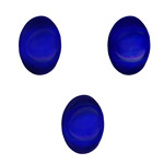 14x10mm Glass Cabochons Sapphire