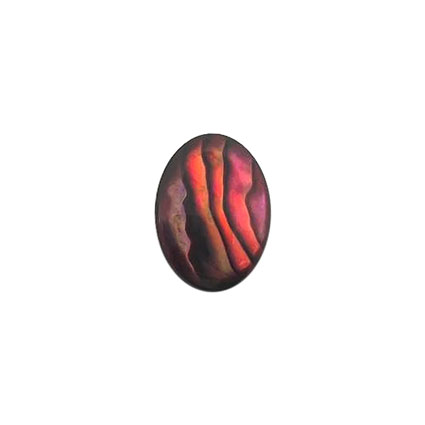 14x10mm Red Abalone Cabochon