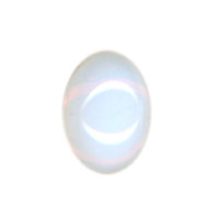 14x10mm White Opal Cabochon