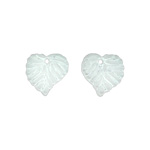 100g Acrylic Leaf 15mm: Clear Matte