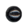 18mm Round Wooden Beads: Black