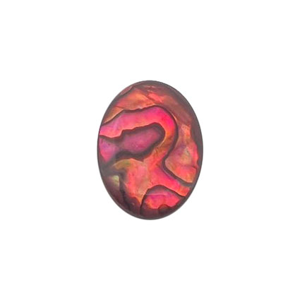 18x13mm Red Abalone Cabochon
