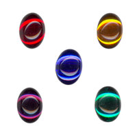 18x13mm Glass Cabochons: Mixed