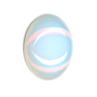 18X13mm White Opal Cabochon