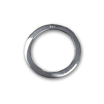 18x2mm Washer Ring Sterling Silver