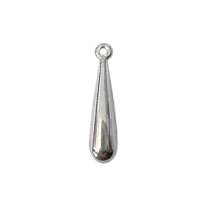 19x5mm Drop End Sterling Silver