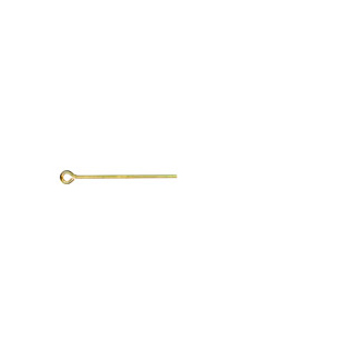 1'' Eye Pins Gold Plated