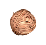 1mm Premium Leather Cord 25M ball NATURAL