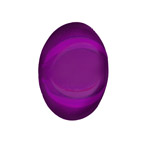 25x18mm Glass Cabochon: Amethyst