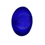 25x18mm Glass Cabochon: Sapphire