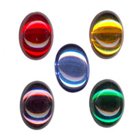 25x18mm Glass Cabochon: Mixed