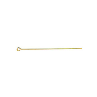 2'' (50mm) Eyepins Gold Plated