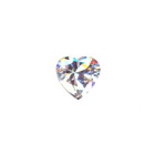 5x5mm Heart Cubic Zerconia: CRYSTAL