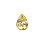 5x7mm Pear Cubic Zerconia: GOLD