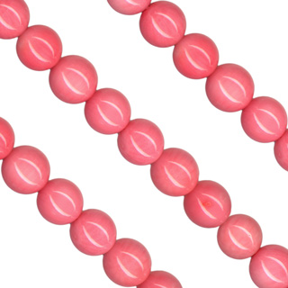 6mm Coral Round Beads