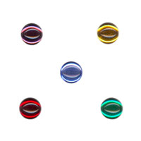 8mm Glass Cabochons Mixed