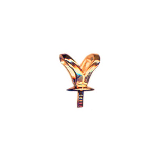 5mm Cup Pin w/Rabbit Bail 9ct Gold