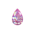 9x6mm Pear Cubic Zerconia: PINK