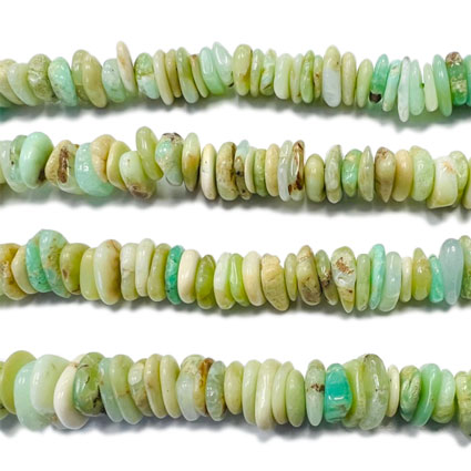 Australian Chrysoprase Chunky Chip Beads - 16