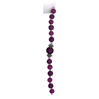 Carnival Candy Bead Lead: Blackcurrant