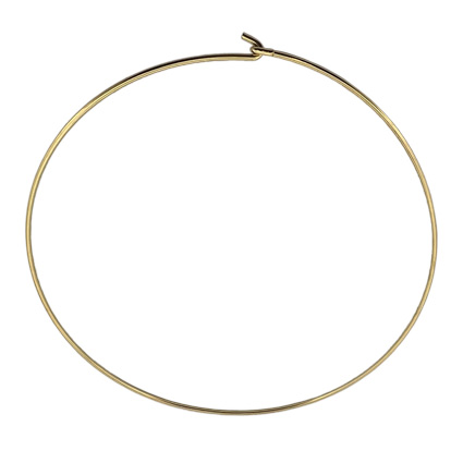 Plain Choker Gold plated