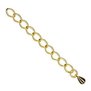Extension Chain Gold plated