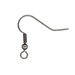 Fish Hook Earrings ANT.SILV