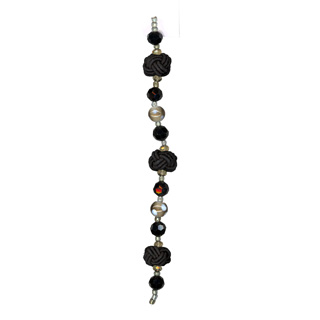 Forget me Knot Bead Lead: Black