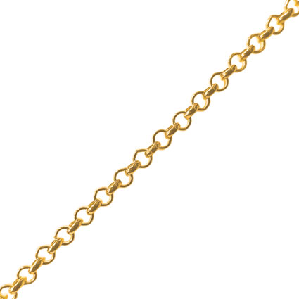 Medium Light Belcher Chain by Length Gold Filled