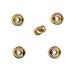 5mm Plain Flat Rondelle Gold Filled