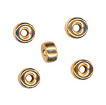 6mm Plain Flat Rondelle Gold Filled