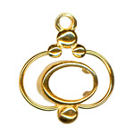 Goldfilled 8x6mm Pendant