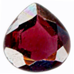 5x7mm Pear Garnet Stone