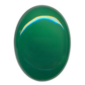 40x30mm Green Agate Cabochon