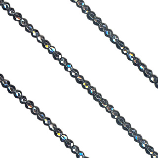 Hematite Beads String 2mm Round Facet -16