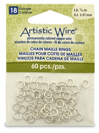 18ga ArtisticWire Chain Maille Rings 5/32