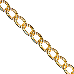 Medium Light Curb Chain Gold Plated