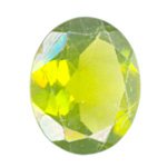 10x8mm Facet Cut Peridot Stone