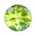 6mm Facet Cut Peridot Stone