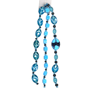Regal Icing 3str Bead Lead: Turquoise