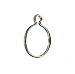 10x8mm 1-Ring WrapTite Sterling Silver