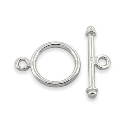 15mm Toggle Clasp Sterling Silver