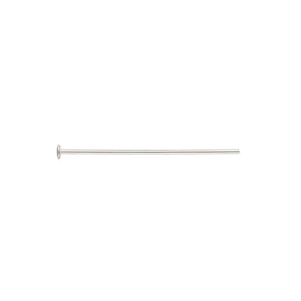 2"Head Pin THICK(0.64mm) Sterling Silver