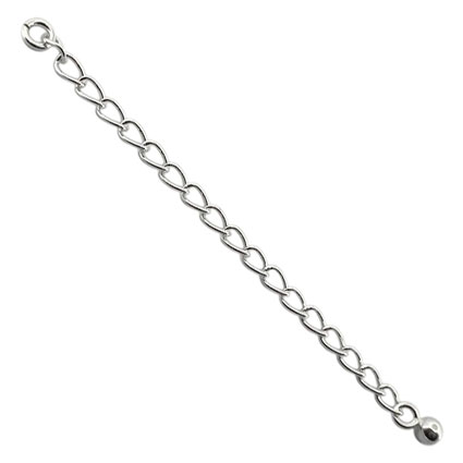 2"Extension Chain Sterling Silver