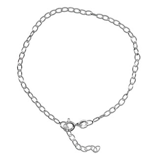 925 Silver Cable Link Bracelet | Wholesale Findings UK