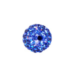 10mm Shamballa bead w/Czech crystal: Sapphire