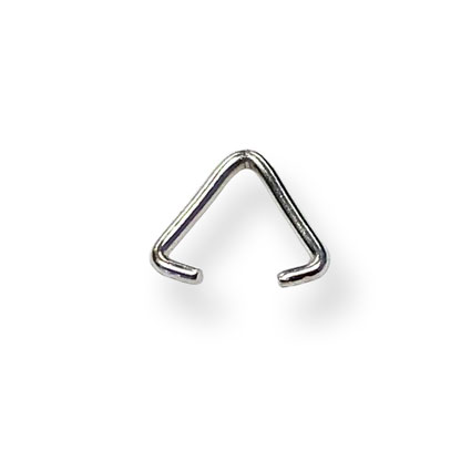 Small Triangle 5x5mm - Silver plated